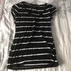 This black and white striped T-shirt